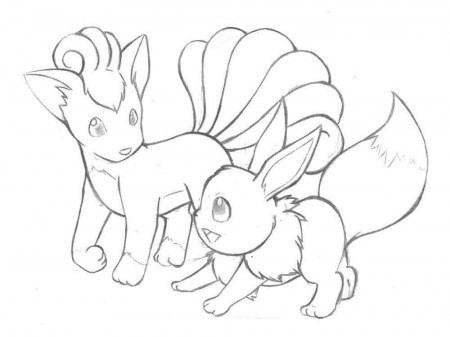 Vulpix Coloring Page at GetDrawings.com | Free for personal ...
