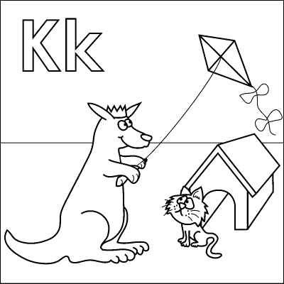 Free Alphabet Coloring Pages | Big ...