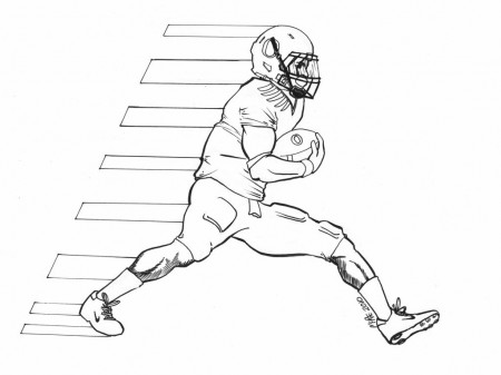 Cam Newton Coloring Pages Page 1