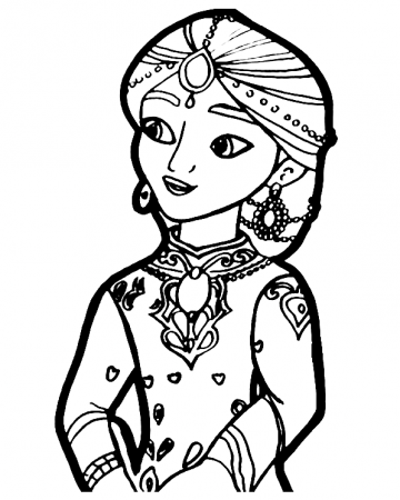 Mira, Royal Detective Coloring Pages - Coloring Pages For Kids And Adults