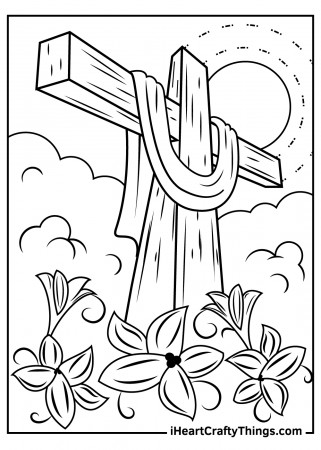 Printable Religious Easter Coloring Pages (Updated 2023)