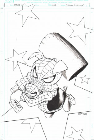 Amazing Spider-Man Cover 1 Annual featuring Spider-Ham, in Andy Wurst's  Spider-Ham - Modern / Current Series Comic Art Gallery Room
