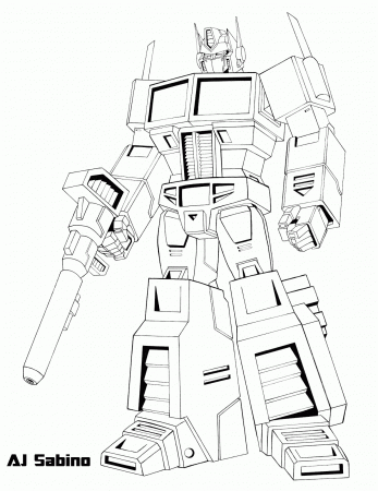 12 Pics of G1 Optimus Prime Coloring Pages - Transformers G1 ...