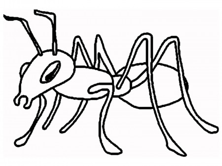 Cartoon Ant Coloring Pages | Coloring.Cosplaypic.com