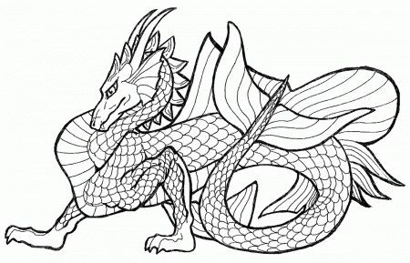 Printable Chinese Dragon Coloring Pages | Coloring Me