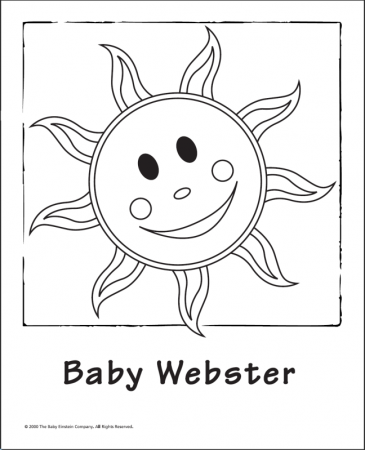 Baby Einstein Coloring Pages Printable - High Quality Coloring Pages