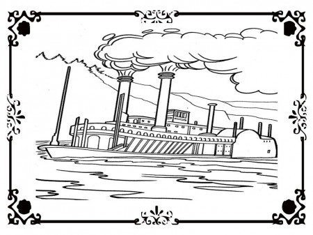 Titanic Ship Coloring Pages | Realistic Coloring Pages