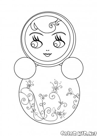 Coloring page - Russian Federation