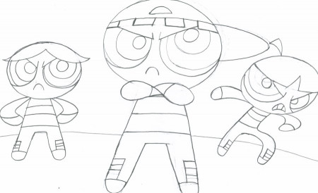 Rowdyruff Boys Coloring Page
