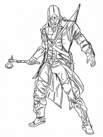 Free Assassin coloring pages. Download and print Assassin coloring pages |  Coloriage, Assassin, Coloriage power rangers