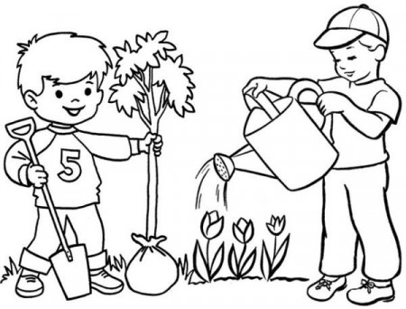 Free Arbor Day Coloring Pages PDF - Coloringfolder.com | Earth day coloring  pages, Coloring pages for boys, Coloring pictures for kids