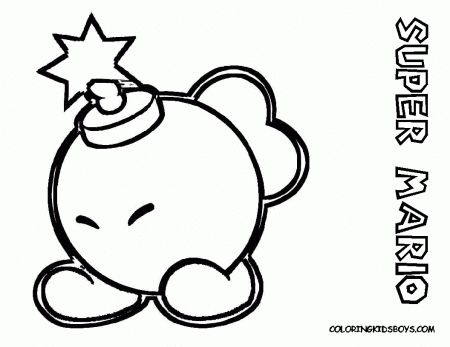 Manual Free Coloring Pages Of Mario Ghost - Widetheme