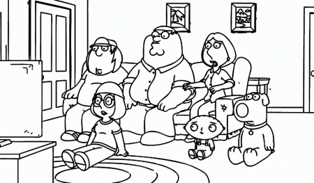 Printable Family Guy Coloring Pages | Coloring Me