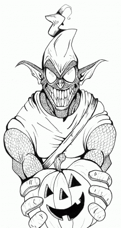 Coloring Pages Of Spiderman And Green Goblin - High Quality ...