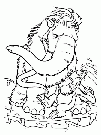 Ice Age Continental Drift Coloring Pages Â» Coloring Pages Kids