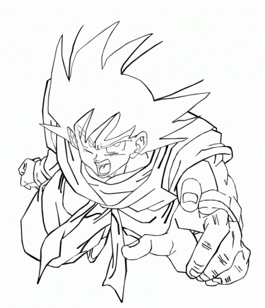 Awareness Free Printable Dragon Ball Z Coloring Pages For Kids ...