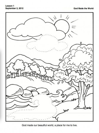 Children's Church Coloring Pages | Coloring Pages ...