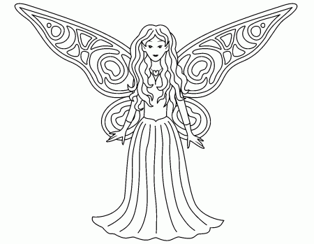 Fairy Coloring Pages Printable (19 Pictures) - Colorine.net | 25402