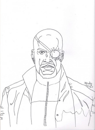 Samuel L. Jackson as Nick Fury