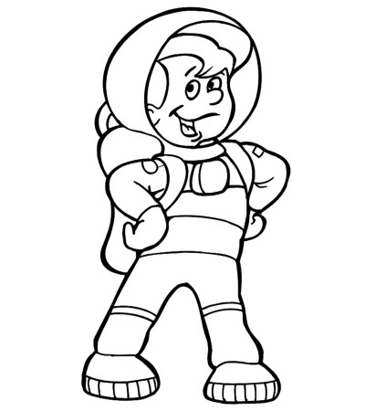 Top 10 Free Printable Astronaut Coloring Pages Online