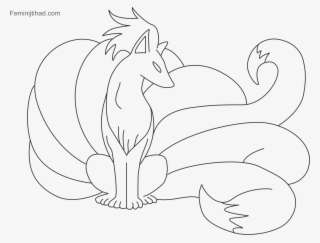 Pokemon Coloring Pages Vulpix - Line Art PNG Image | Transparent PNG Free  Download on SeekPNG