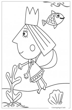 Ben & Holly's Little Kingdom online Coloring Pages for girls