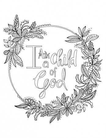 Bible Verse 6 Coloring Page - Free Printable Coloring Pages for Kids