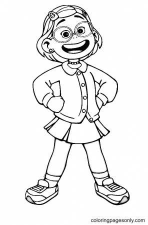Meilin Coloring Pages - Turning Red Coloring Pages - Coloring Pages For  Kids And Adults