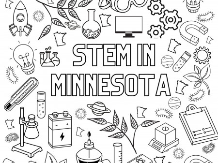 MAS STEM coloring pages — Minnesota Academy of Science