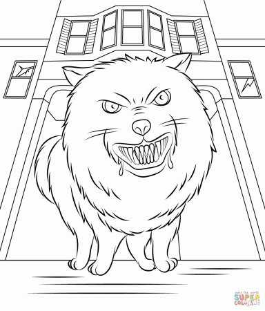 Goosebumps - Horrorland coloring page | Free Printable Coloring Pages