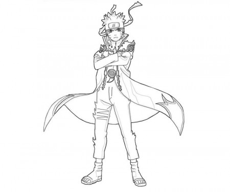Uzumaki Naruto Coloring Pages | Cartoon Coloring pages of ...