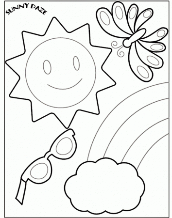 Exercise Summer Coloring Pages Free, Facts Summer Coloring Pages ...