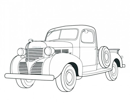 Chevy Truck Coloring Pages at GetDrawings.com | Free for ...