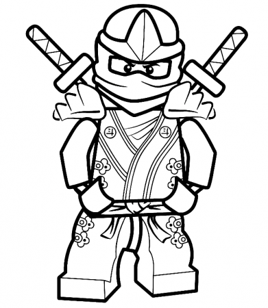 Ninja Carry Sword On His Back Coloring Pages - Ninja Coloring Pages - Coloring  Pages For Kids And Adults