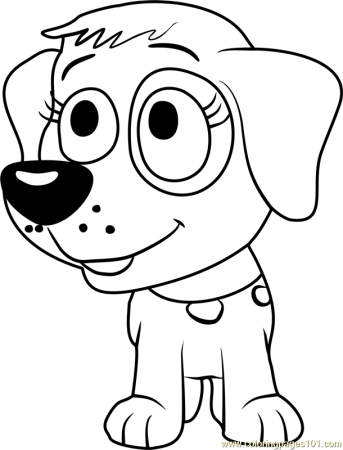 Pound Puppies Checkers Coloring Page for Kids - Free Pound Puppies  Printable Coloring Pages Online for Kids - ColoringPages101.com | Coloring  Pages for Kids