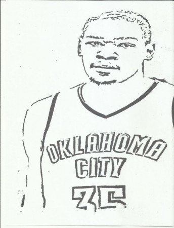 Kevin Durant Coloring Pages - Coloring Pages 2019