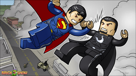 LEGO Man of Steel, Superman vs. General Zod Coloring Page ...