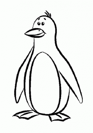 Amazing of Extraordinary Winter Penguin Coloring Pages A #1351