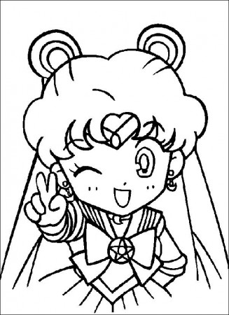 Coloring pages sailor moon - picture 133