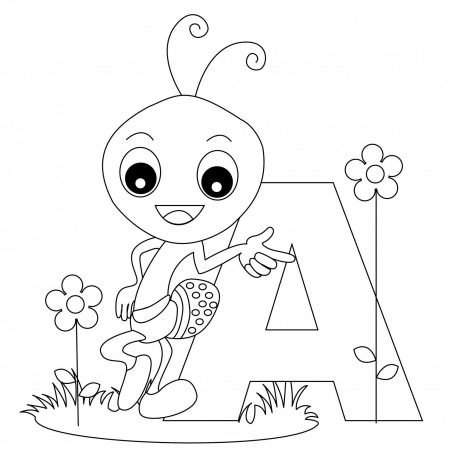 Free Printable Alphabet Coloring Pages for Kids - Best Coloring Pages For  Kids