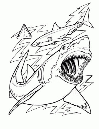 Shark Tale Coloring Pages Online Shark Coloring Pages Shark ...