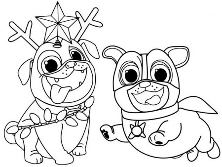 9 Fun Puppy Dog Pals Coloring Pages for Children - Coloring Pages