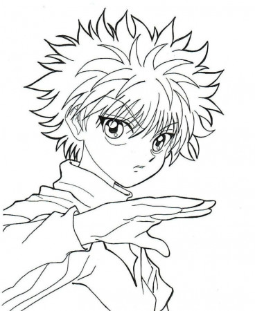 Coloring pages Hunter x Hunter. Print in A4 format | WONDER DAY — Coloring  pages for children and adults