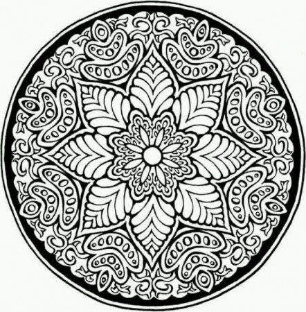 Related Patterns Coloring Pages item-13840, Free Adult Coloring ...