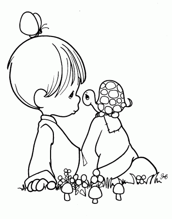 precious moments coloring picture. precious moments images ...