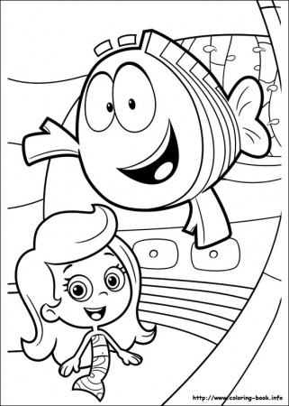 Bubble Guppies Coloring Page