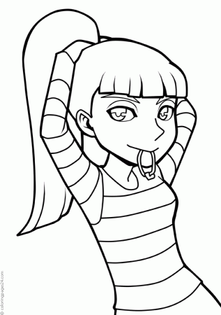 Apply Make-up 21 | Coloring Pages 24