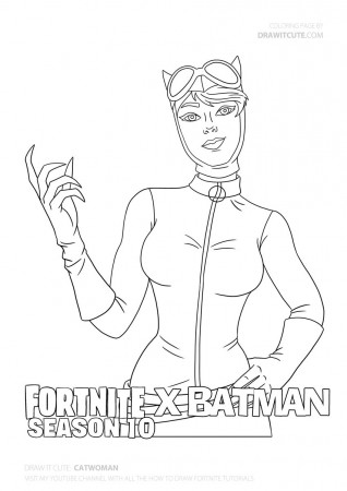 Coloring Pages Catwoman