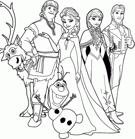 Frozen Coloring Pages ~ Coloring Pictures