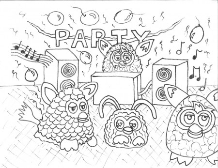 The best free Furby drawing images. Download from 49 free ...